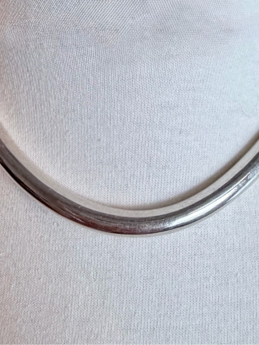 Vintage Taxco Sterling Silver 925 Open Torque Collar Necklace - Silver - Picture 7 of 12